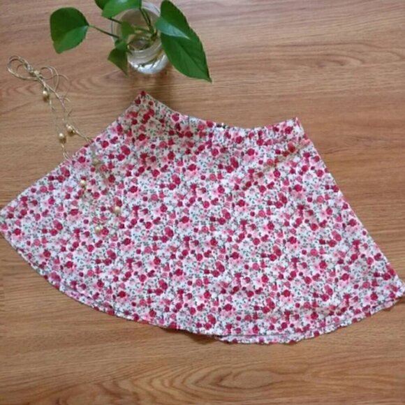 🍒Floral Flowing Skirt - Picture 2 of 7